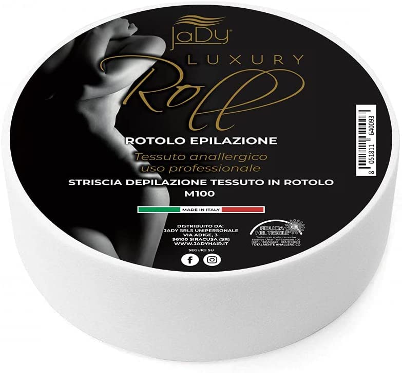 JaDy - 12 Rotolo Strisce Per Ceretta Rotolo Depilazione Epilazione Rotolo Strappacera Strisce per Ceretta Strisce Depilatorie Rotolo M100