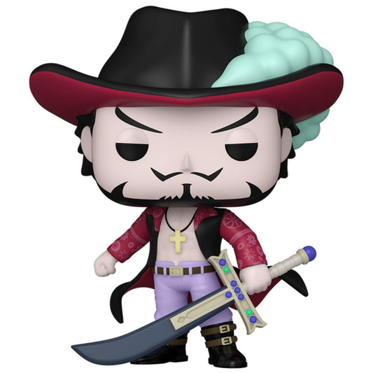 Funko One Piece Dracule Mihawk Esclusiva Pop Vinyl Figure 1521, Standard, 77108