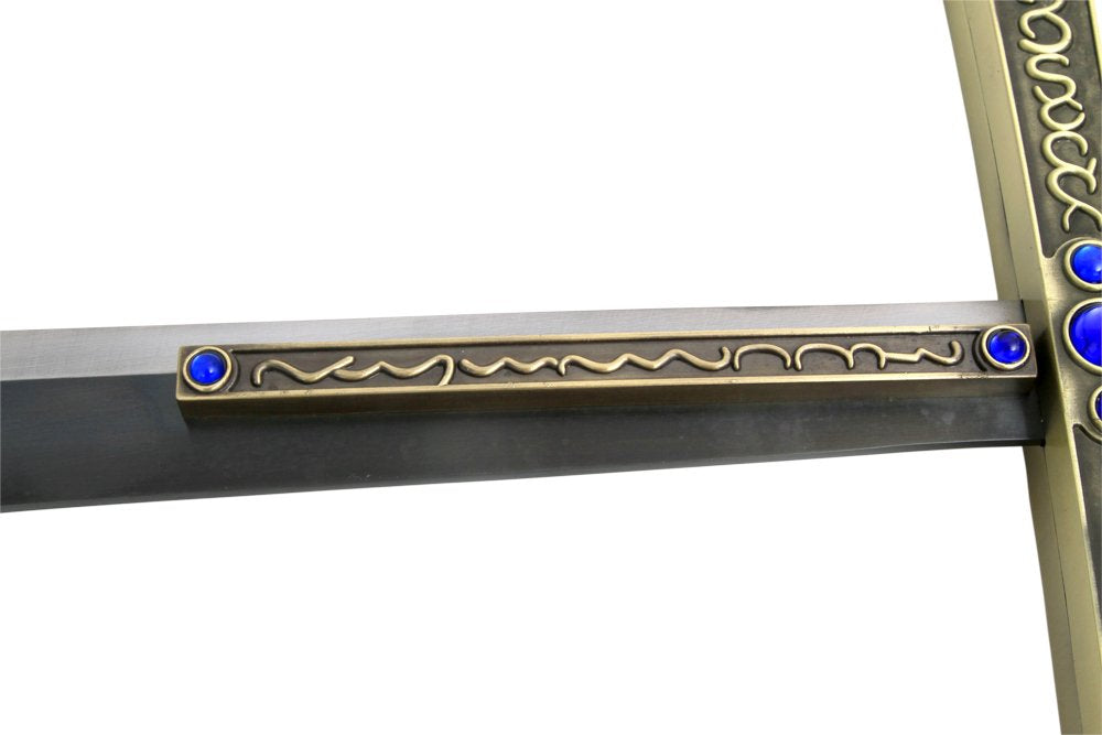 Dream2reality Cosplay One Piece Hawk-Eyes Shichibukai Mihawk The Black Blade straight version Medium Carbon Steel Sword