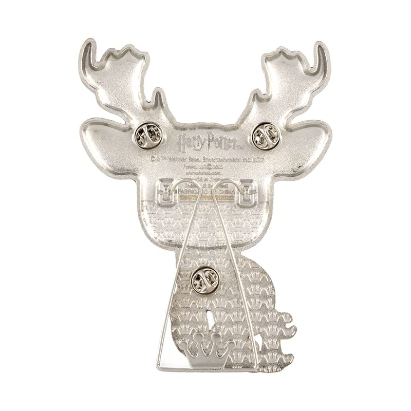 Funko Pop! Large Enamel Pin Harry Potter: Patronus - Harry PotterSpille Smaltate - Spilla da Collezione Carina - per gli Zaini & Borse - Idea Regalo - Merchandising Ufficiale