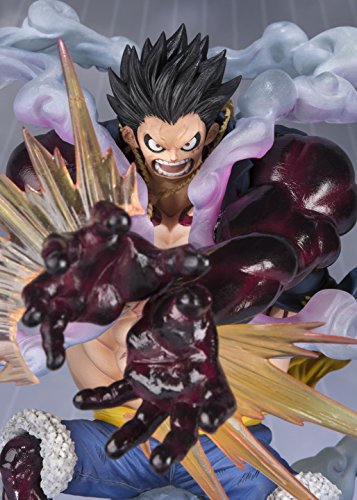 TAMASHII NATIONS Figuarts Zero Monkey.D.Luffy-Gear 4 Leo Bazooka One Piece Statue