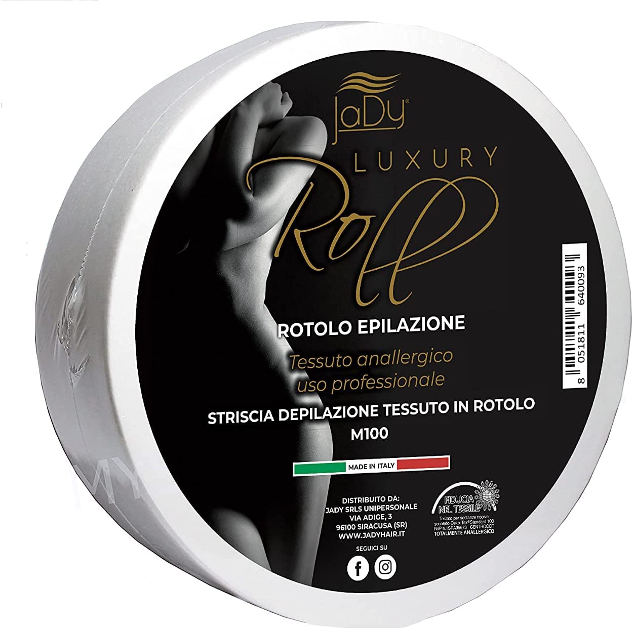 JaDy - 12 Rotolo Strisce Per Ceretta Rotolo Depilazione Epilazione Rotolo Strappacera Strisce per Ceretta Strisce Depilatorie Rotolo M100