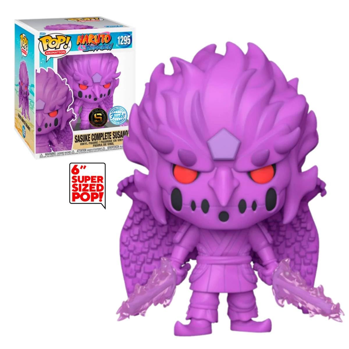 Funko Naruto Personaggio Oversized Pop! Vinyl Sasuke Complete Susano'o, 15 cm