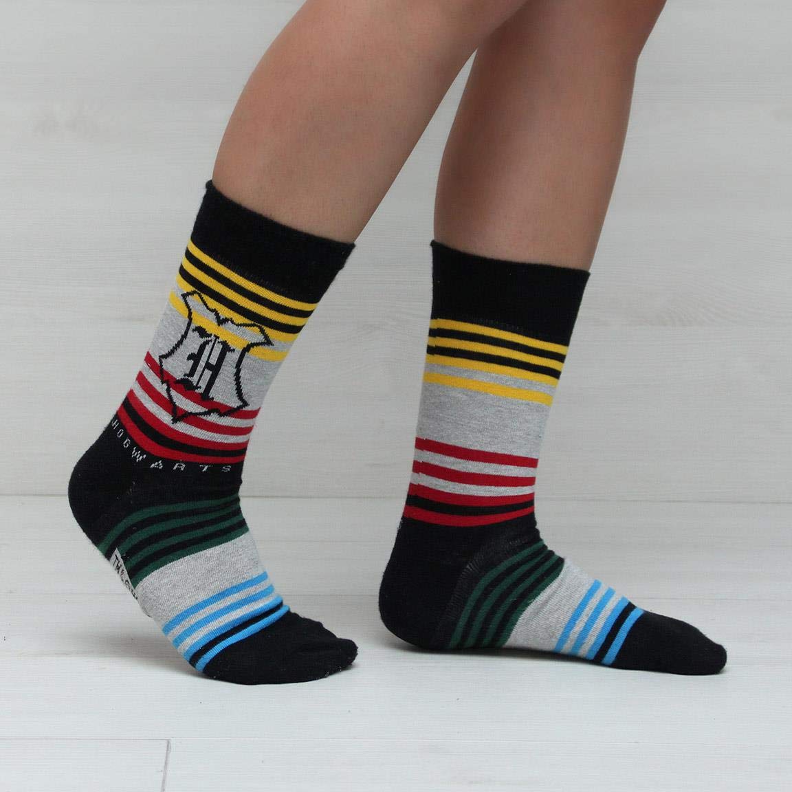 CERDÁ LIFE'S LITTLE MOMENTS - Donna, Hogwarts Harry Potter Calzini Da Licenza Ufficiale Warner Bros Multicolore, 42