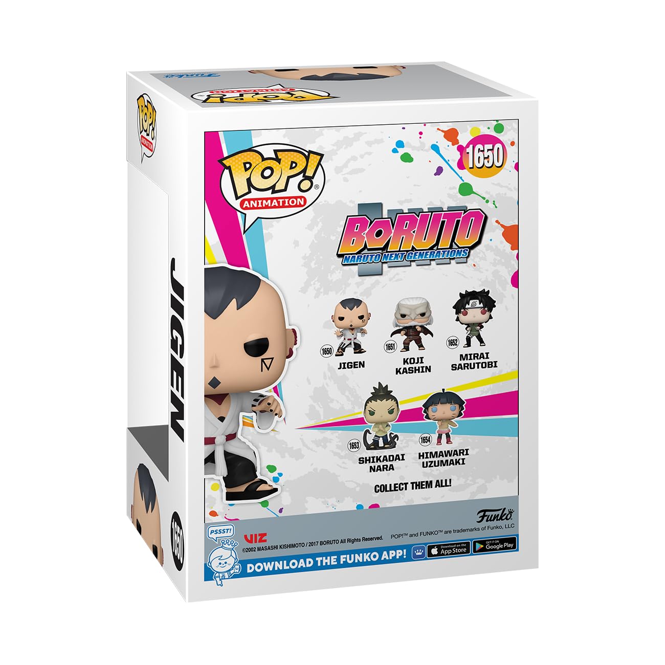 Funko POP! Animation: Boruto - Jigen - Boruto: Naruto Next Generations - Figura in Vinile da Collezione - Idea Regalo - Merchandising Ufficiale - Giocattoli per Bambini e Adulti - Anime Fans