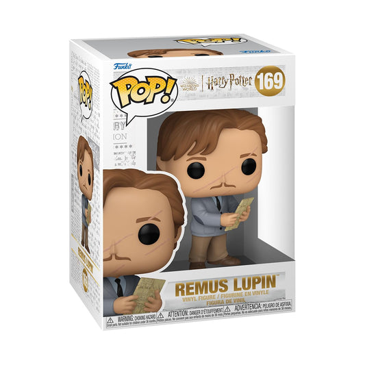 Funko POP! Movies: Harry Potter Prisoner Of Azkaban - Remus Lupin With Map - Figura in Vinile da Collezione - Idea Regalo - Merchandising Ufficiale - Giocattoli per Bambini e Adulti