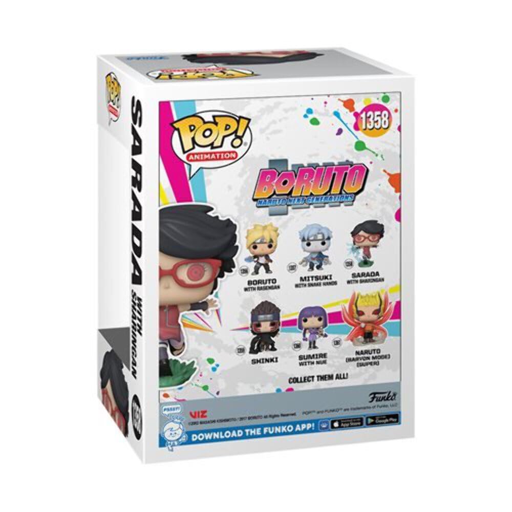 Funko Pop! Animazione: Boruto - Sarada con Sharingan (Glow in The Dark Exclusive)