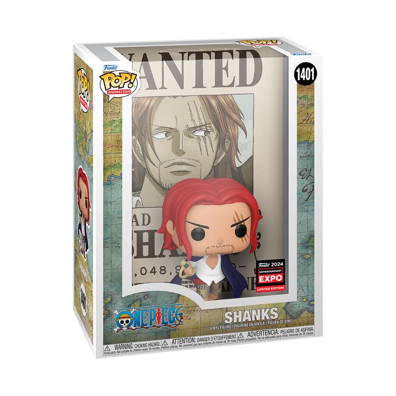 Funko Pop! Movie Poster: One Piece - Shanks (edizione limitata 2024 Entertainment Expo Shared Exclusive)