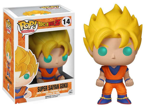 Funko Pop! Animation: Dragonball Z - Super Saiyan Goku - Dragon Ball - Figura in Vinile da Collezione - Idea Regalo - Merchandising Ufficiale - Giocattoli per Bambini e Adulti - Anime Fans