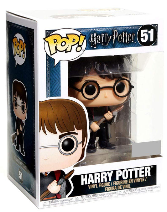 Funko Harry Potter with Firebolt & Feather Figurina, Multicolore, 14949