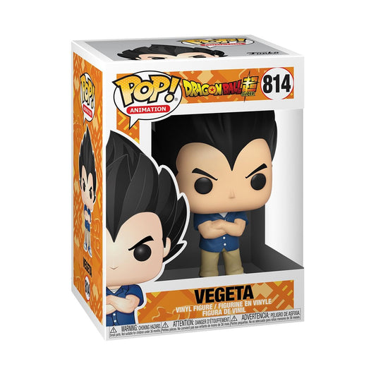 Funko Pop! Animation: Dragon Ball Super - Vegeta - Figura in Vinile da Collezione - Idea Regalo - Merchandising Ufficiale - Giocattoli per Bambini e Adulti - Anime Fans - Figura per i Collezionisti