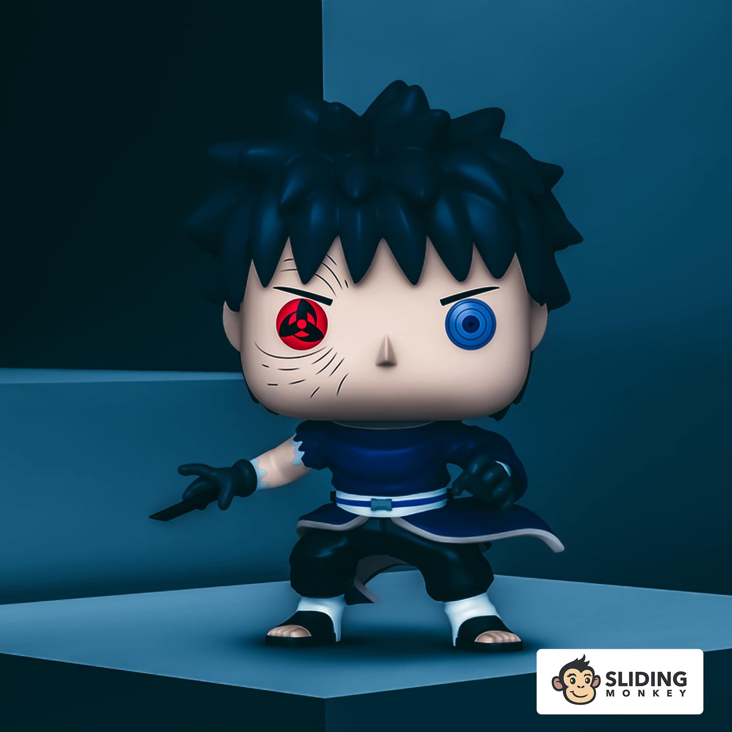Funko Pop! Animation: Naruto - Obito Uchiha (Exc), Personaggio da collezione in vinile - 68270
