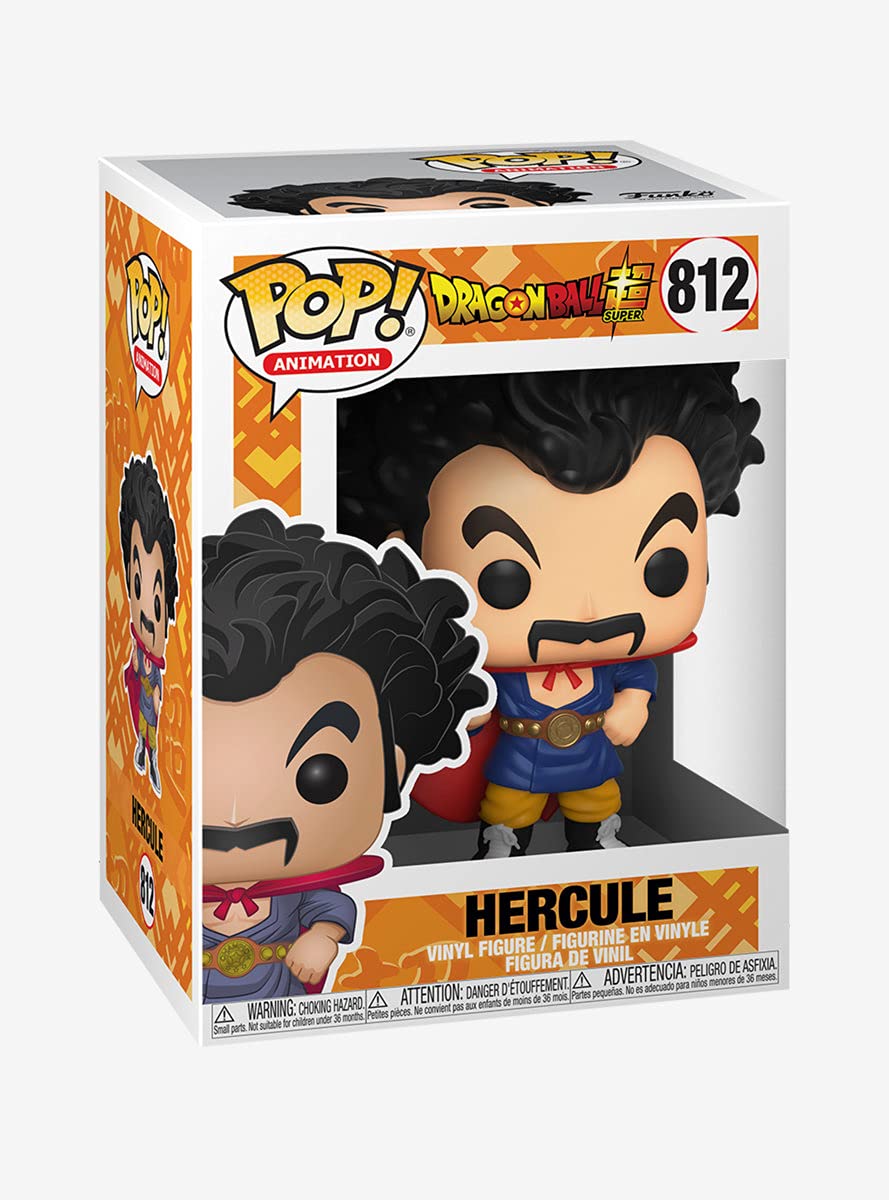 Funko Pop! Animation: DBS - Hercule - Dragon Ball - Figura in Vinile da Collezione - Idea Regalo - Merchandising Ufficiale - Giocattoli per Bambini e Adulti - Anime Fans - Figura per i Collezionisti