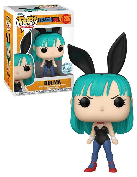 Funko Pop! Animation: DB - Bulma - (Bunny) - Dragon Ball - Figura in Vinile da Collezione - Idea Regalo - Merchandising Ufficiale - Giocattoli per Bambini e Adulti - Anime Fans