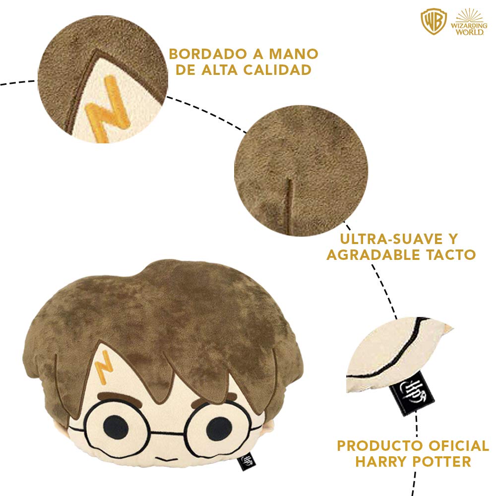 Vue - Cuscino decorativo di peluche 32 X 36 Harry Potter