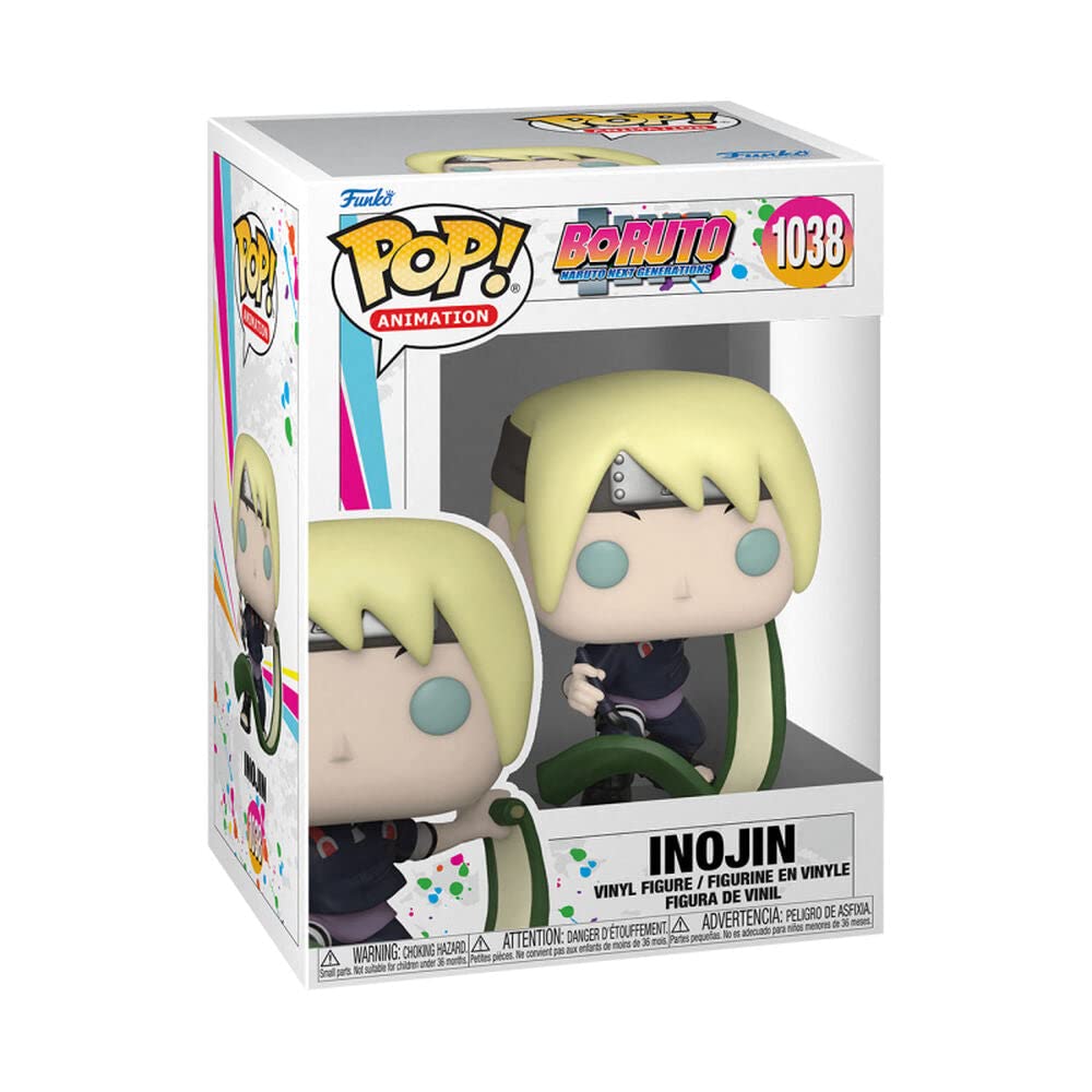 Boruto: Naruto The Next Generation - Inojin Funko Pop! Figura in vinile (rilegata con custodia protettiva compatibile per scatola)