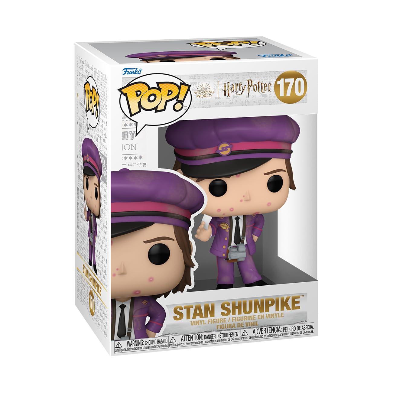 Funko POP! Movies: Harry Potter Prisoner Of Azkaban - Stan Stanley Stan Shunpike - Figura in Vinile da Collezione - Idea Regalo - Merchandising Ufficiale - Giocattoli per Bambini e Adulti