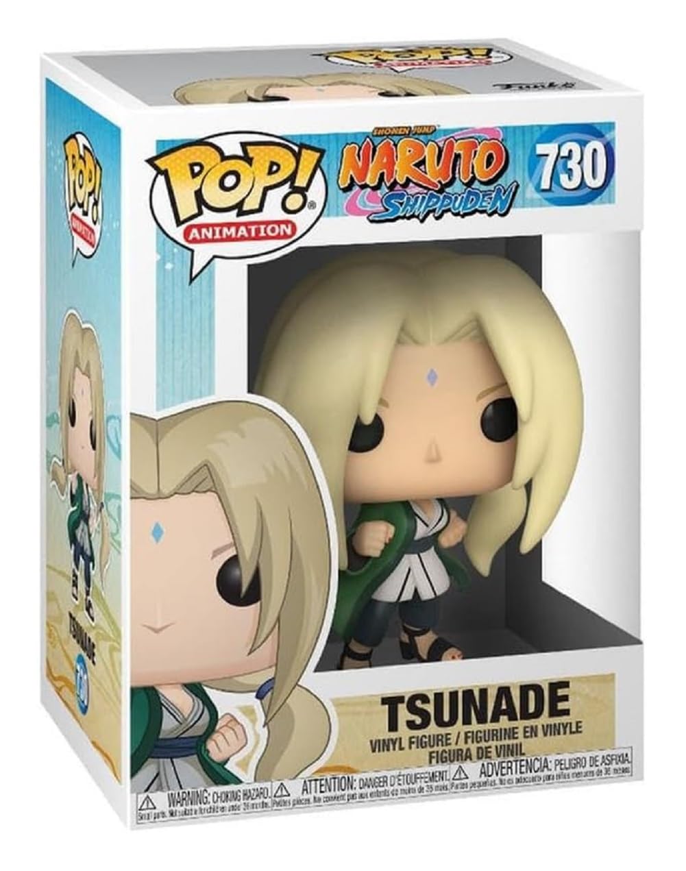 Funko Pop! Animation: Naruto-Lady Tsunade - Figura in Vinile da Collezione - Idea Regalo - Merchandising Ufficiale - Giocattoli per Bambini e Adulti - Anime Fans - Figura per i Collezionisti