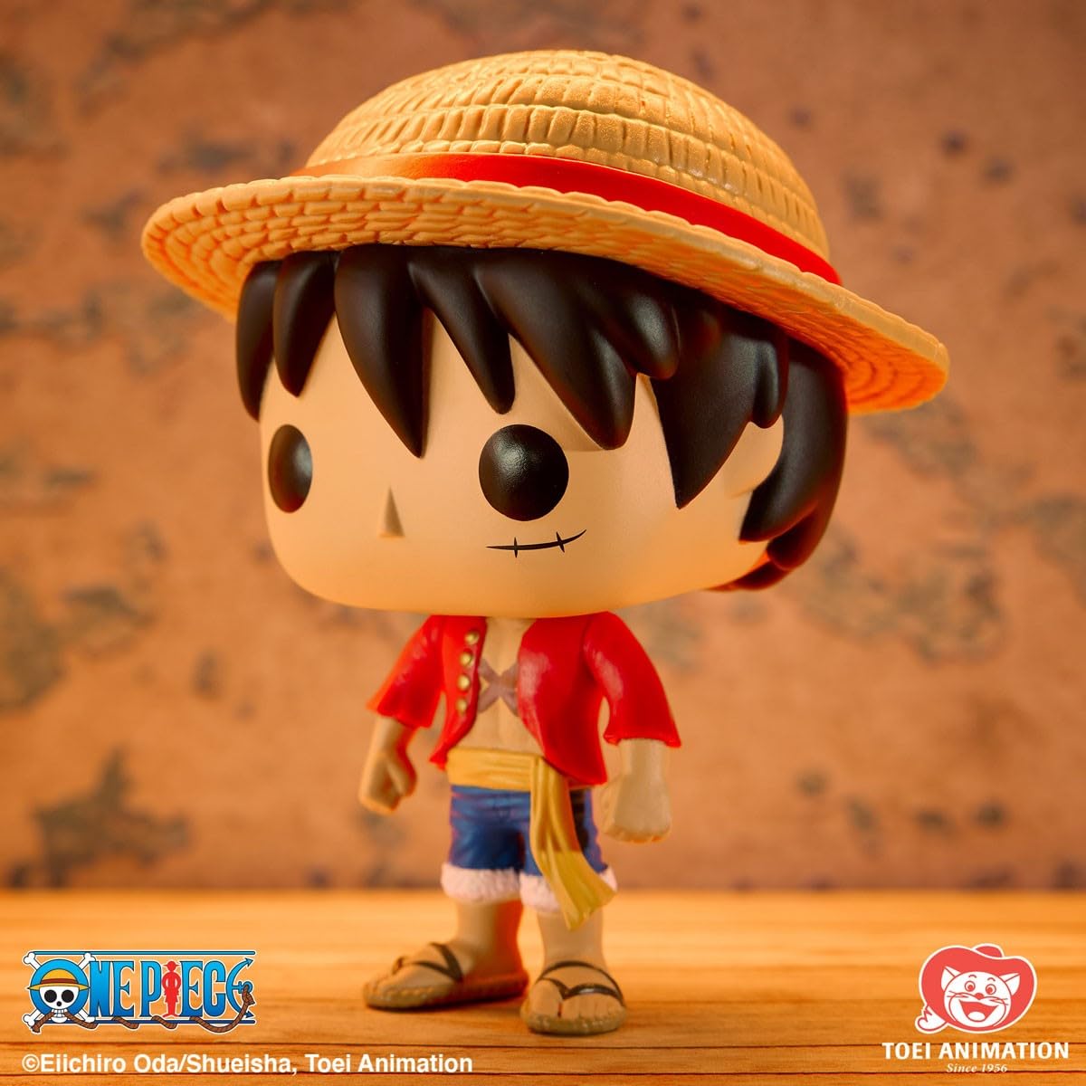 Funko Pop! Animation: One Piece - Monkey D. Luffy- Figura in Vinile da Collezione - Idea Regalo - Merchandising Ufficiale - Giocattoli per Bambini e Adulti - Anime Fans