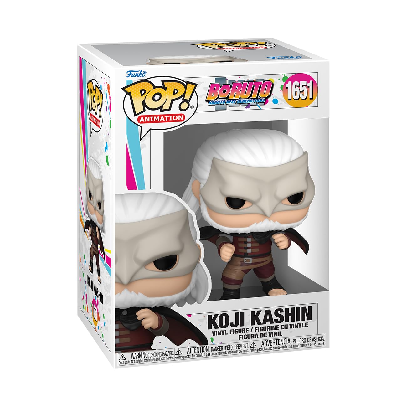 Funko POP! Animation: Boruto - Koji Kashin - Boruto: Naruto Next Generations - Figura in Vinile da Collezione - Idea Regalo - Merchandising Ufficiale - Giocattoli per Bambini e Adulti - Anime Fans