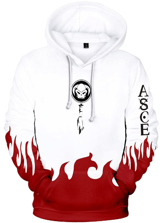 YIMIAO Donna Anime One Piece Felpe con Cappuccio Uomo 3D Felpe Casual Stampa Hoodie Luffy Ace Autunno Invernali Pullover(M)