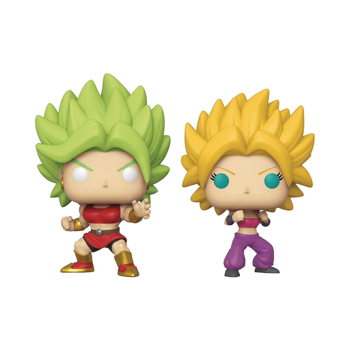 Funko - Dragon Ball Z - Kale & Kaulifla Funimation Exclusive Pop Vinyl Figure 2pk