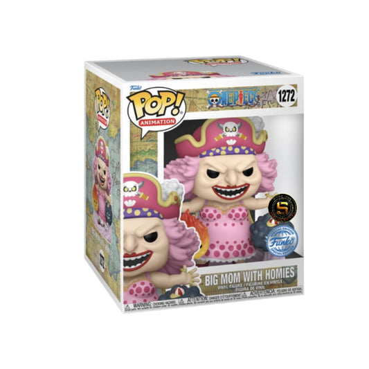 one piece - pop funko super vinyl figure 1272 big mom w/powers 15cm ga excl