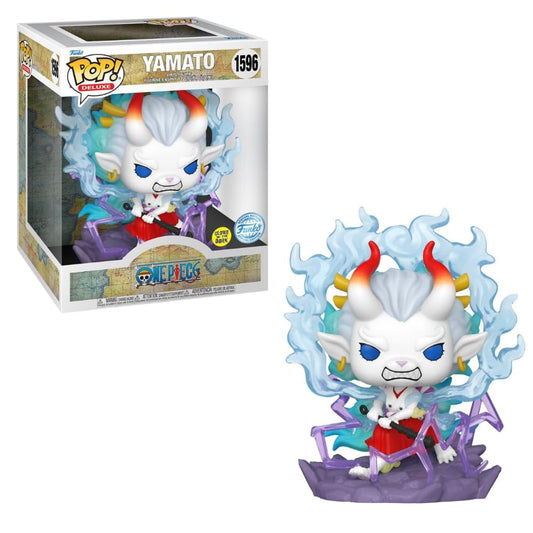 Funko Pop! ONE Piece: Yamato 15,2 cm Glow in The Dark #1596 [Esclusivo] Vinyl Figure