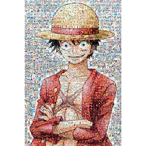 1000 piece jigsaw puzzle ONE PIECE mosaic Art straw store 1st Anniversary (50x75cm)