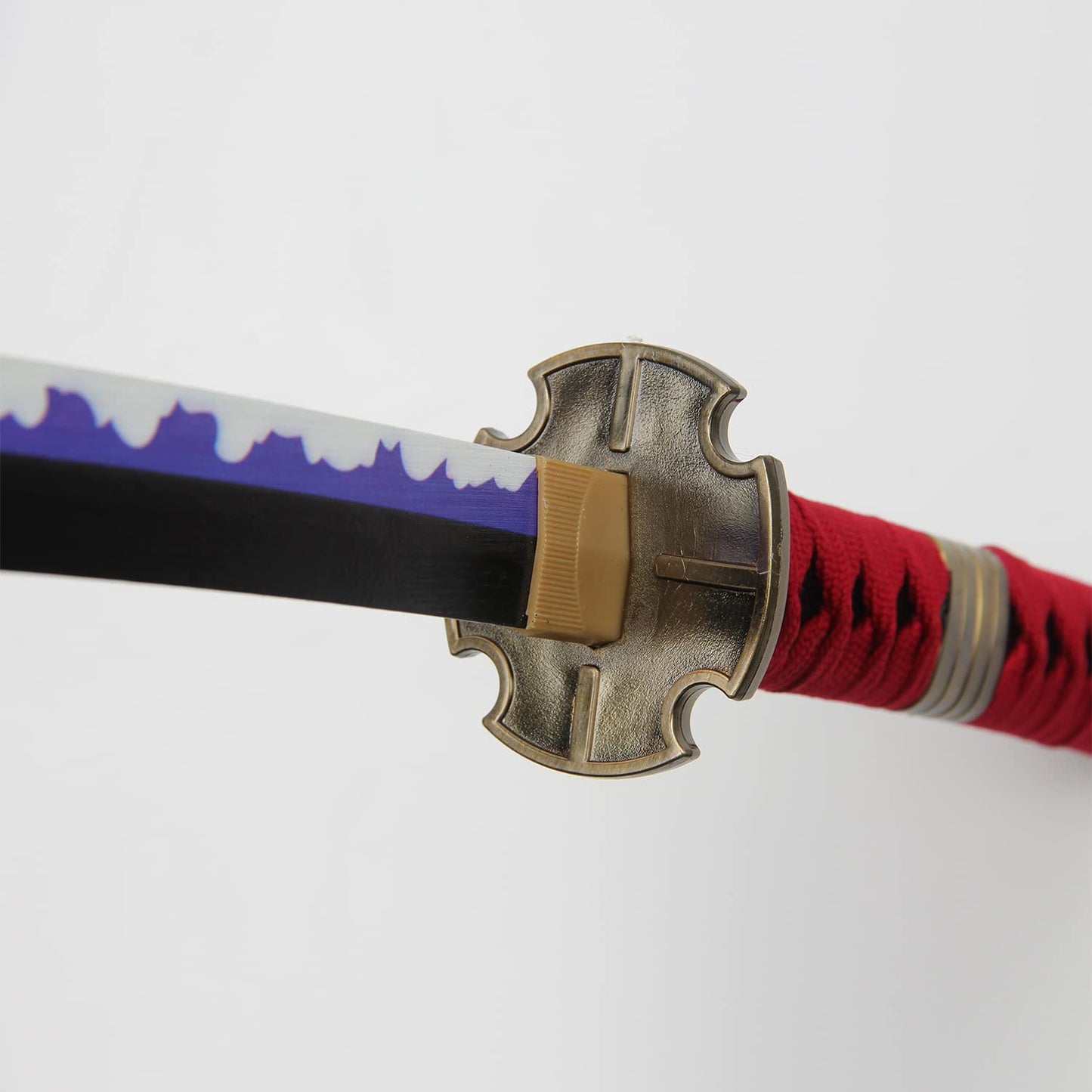 kljhld Spada Cosplay di bambù Anime Spada, Spada Roronoa Zoro Katana Set di Tre Pezzi, Spada Shusui e Spada Wado Ichimonji e Spada Sandai Kitetsu Katana 103 cm/40 Pollici