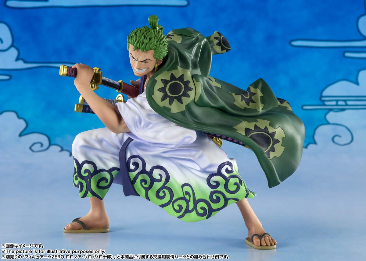Bandai Tamashii Nations One Piece Figuarts, ZERO PVC Statua Sanji (Sangoro), Multicolore, 14 cm