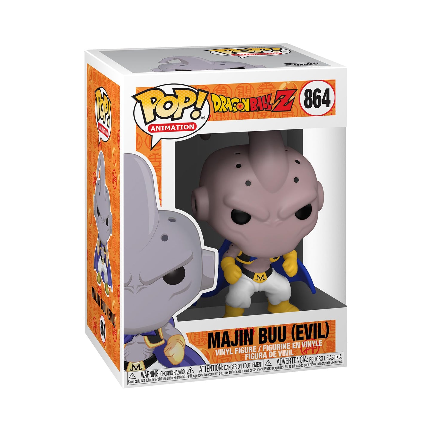 Funko Pop! Animation: Dragon Ball Z S8-Evil Buu Dragonball - Figura in Vinile da Collezione - Idea Regalo - Merchandising Ufficiale - Giocattoli per Bambini e Adulti - Anime Fans