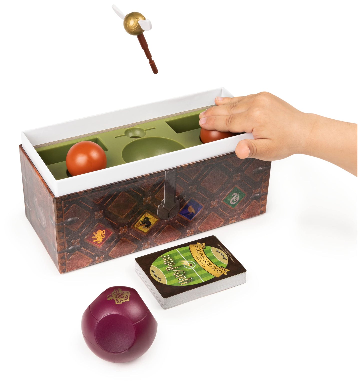 Spin Master Games Harry Potter Caccia al Boccino d'oro, gioco di Quidditch da tavola per streghe, maghi e Babbani, gioco per tutta la famiglia, dagli 8 anni in su