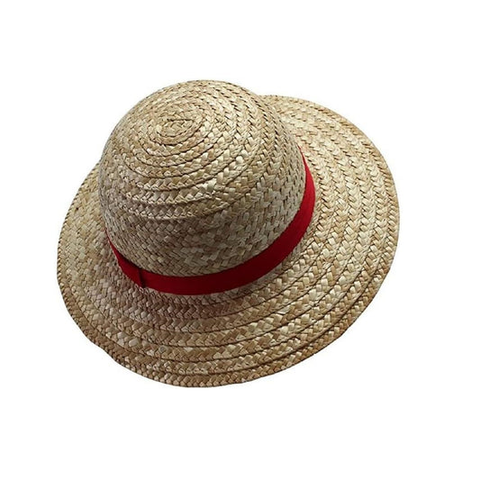 ZENZERO® - CAPPELLO DI PAGLIA - Cosplay The Monkey D. LUFFY RUBBER - Taglia Unica INISEX - Pz 1 (Cappello di paglia)