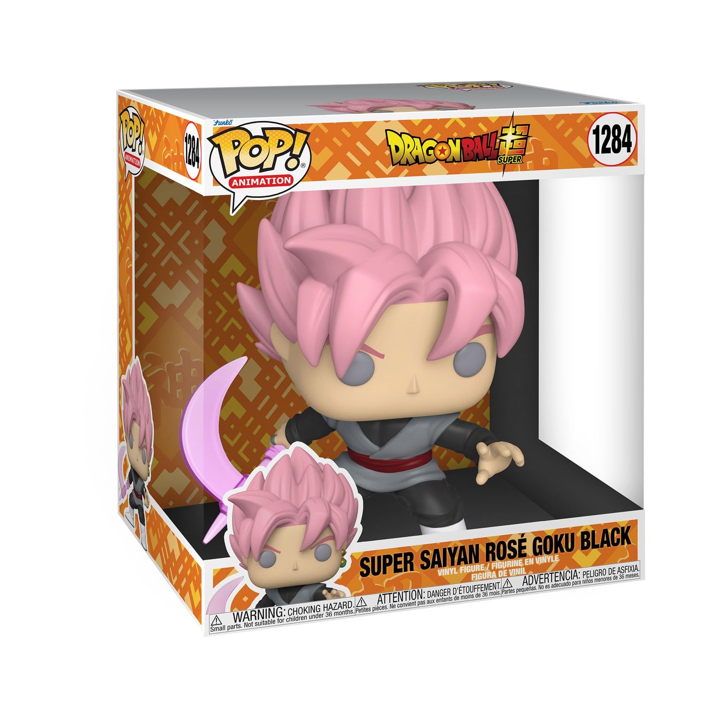 Funko Pop! Jumbo: DBS - Goku - Translucent Scythe - Dragon Ball - Figura in Vinile da Collezione - Idea Regalo - Merchandising Ufficiale - Giocattoli per Bambini e Adulti - Anime Fans