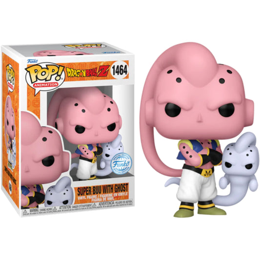 Funko Pop Dragon Ball Super Buu con Fantasma #1464 - Funko Pop Exclusive Edition