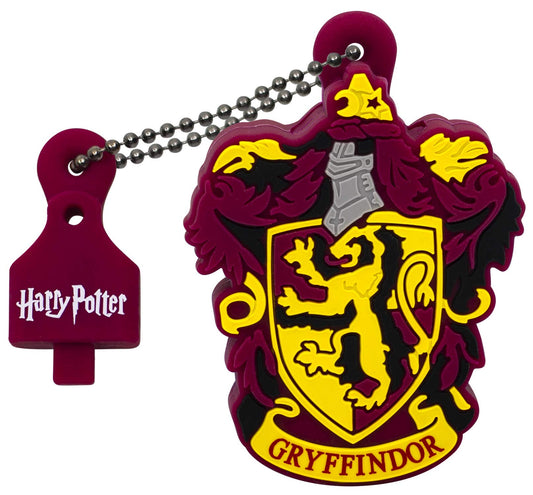 Emtec ECMMD16GHPC01 - Chiavetta USB 2.0, serie Licence, collezione Harry Potter, 16 GB, Gryffindor, in gomma morbida