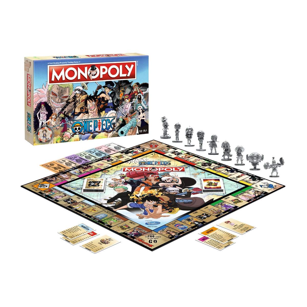 Gioco da tavolo monopoly One Piece, 2-8 giocaori