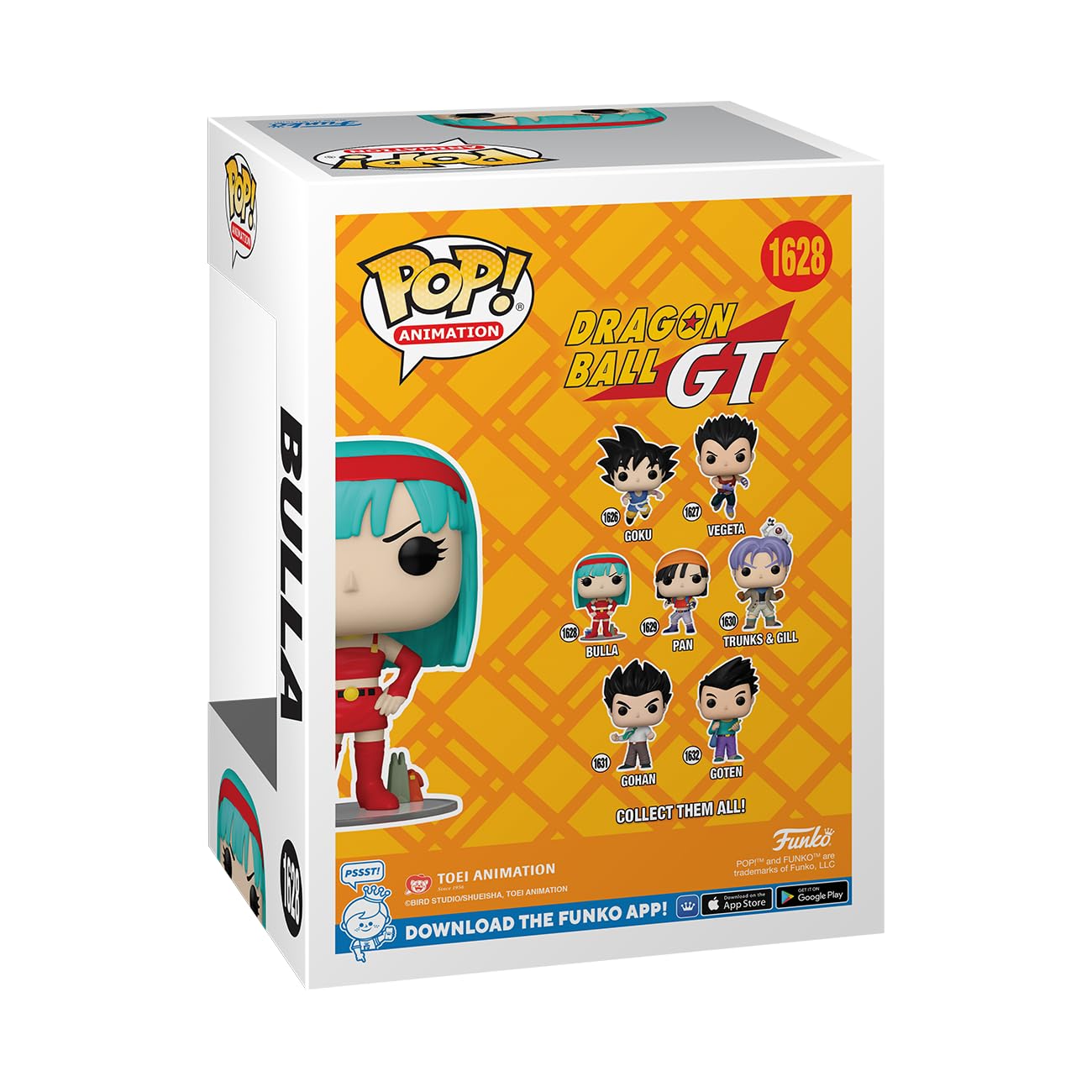 Funko Pop! Animation: DBGT - Bulla - Dragon Ball GT - Figura in Vinile da Collezione - Idea Regalo - Merchandising Ufficiale - Giocattoli per Bambini e Adulti - Anime Fans