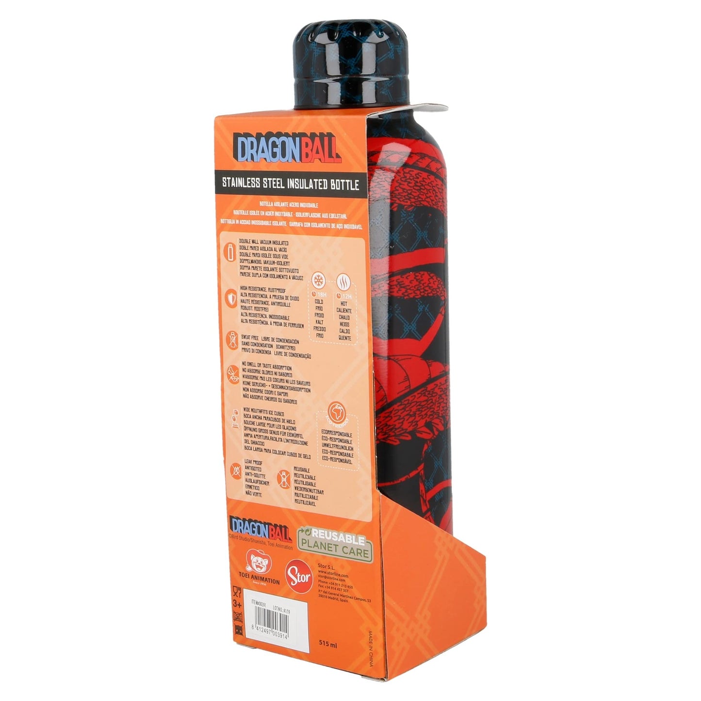 BOTTIGLIA TERMICA IN ACCIAIO DRAGON BALL DA 515 Stor