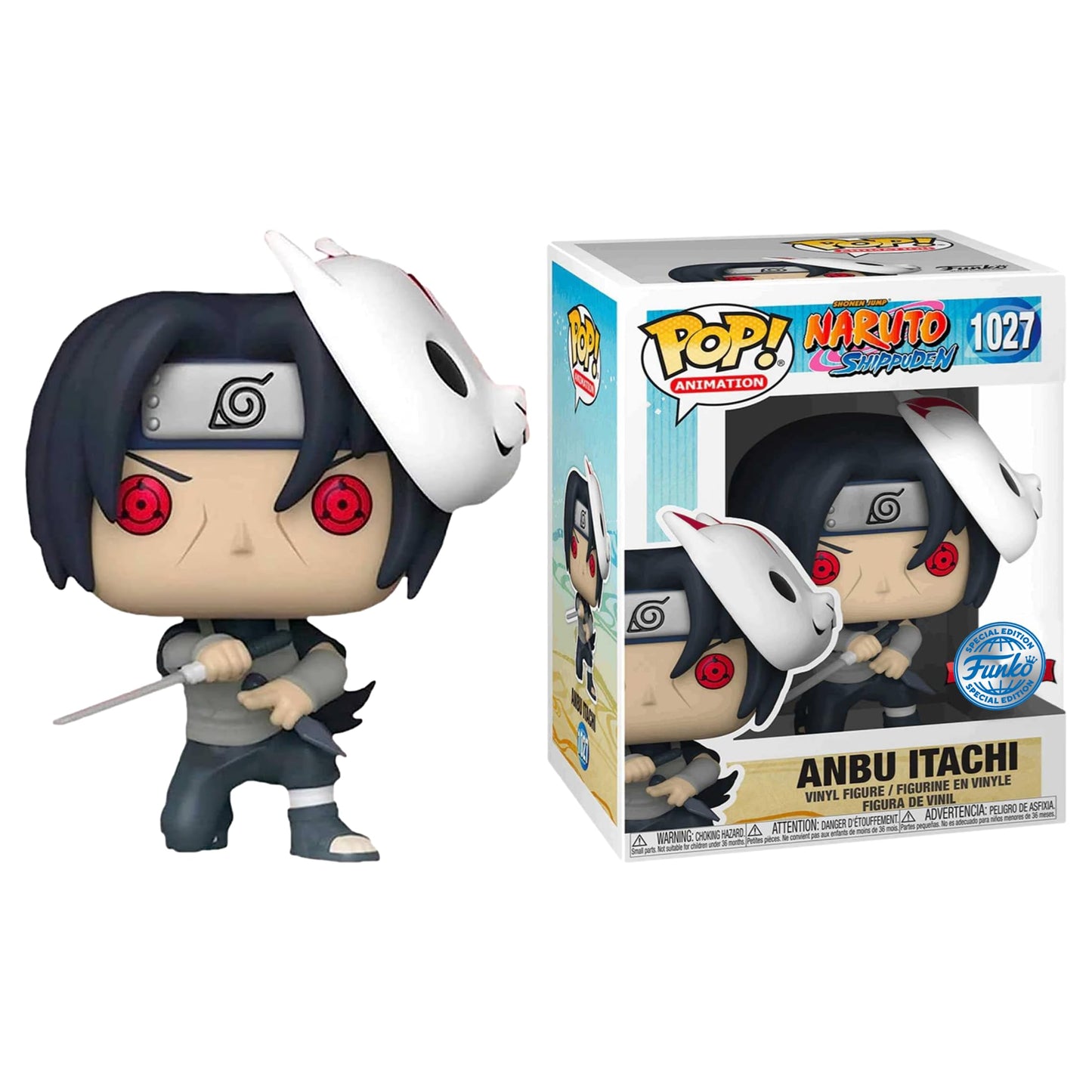Naruto Anbu Itachi US Exclusive Pop vinile