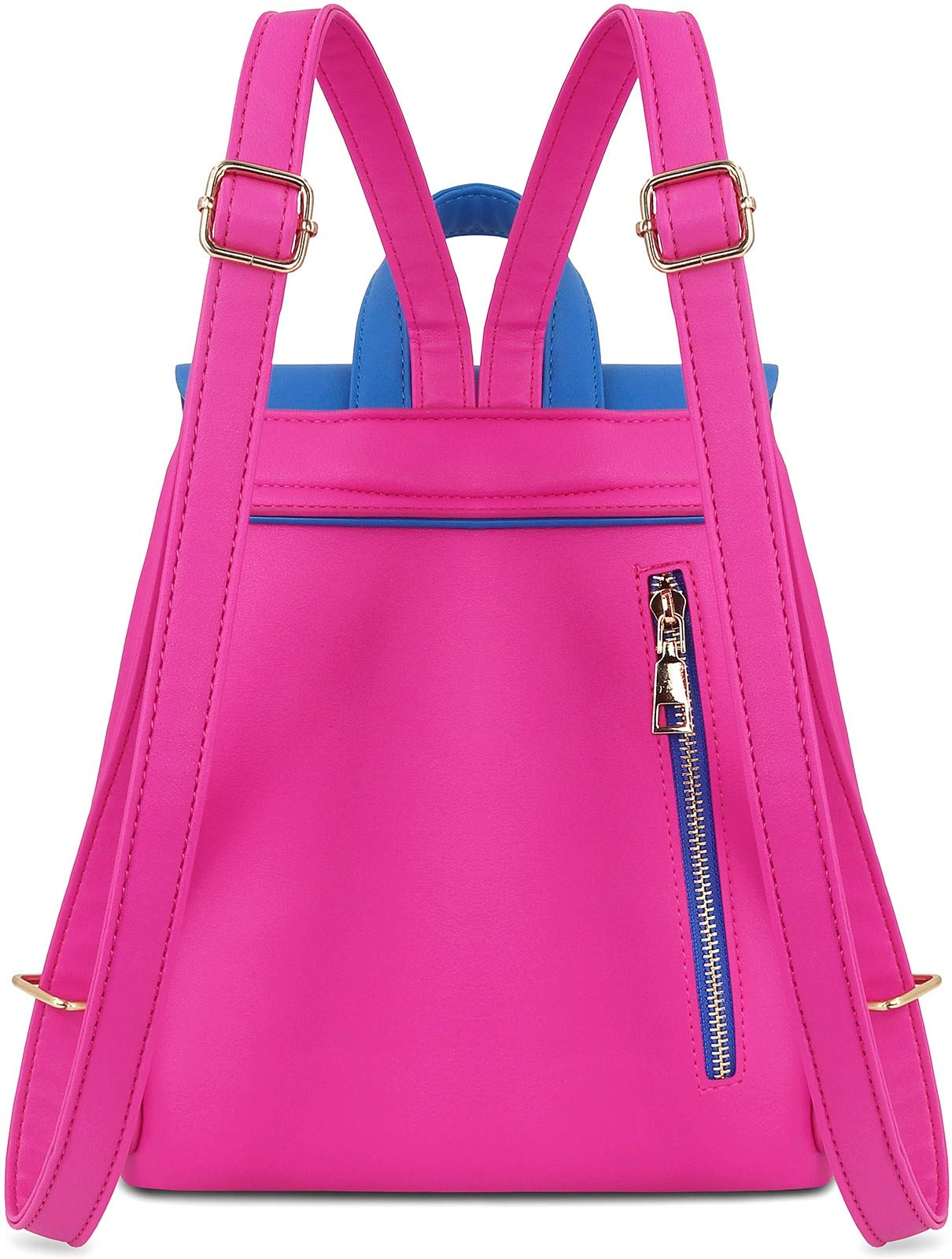 Roffatide Zaino Anime One Piece Tony Tony Chopper Zaino in Pelle Sintetica Donne Rosa Mini con Stampa