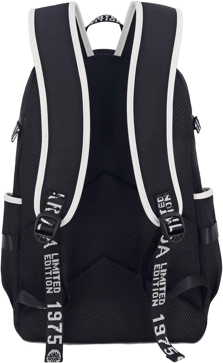 Roffatide Anime Zaino per Naruto Borsa da scuola Zaino per laptop stampato con porta di ricarica USB e porta per cuffie