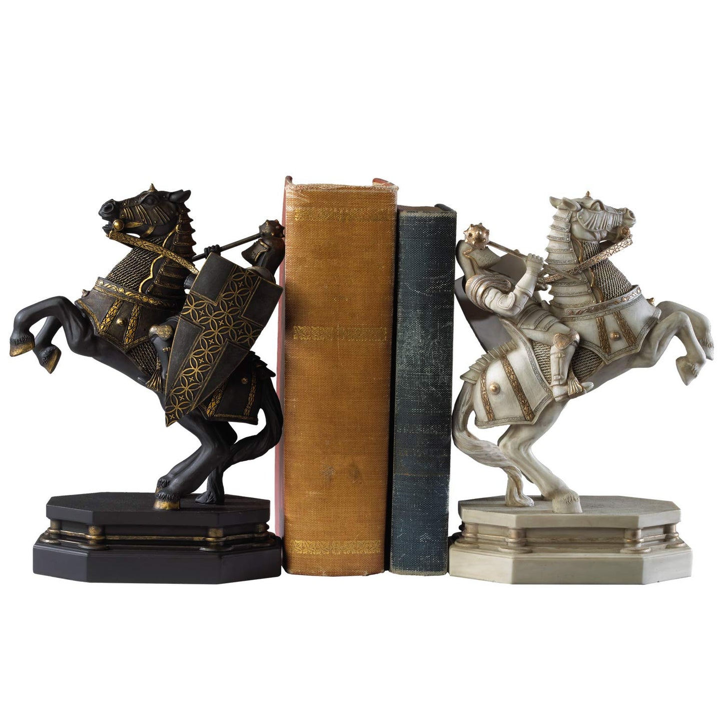 La Nobile Collezione White Knight Bookend