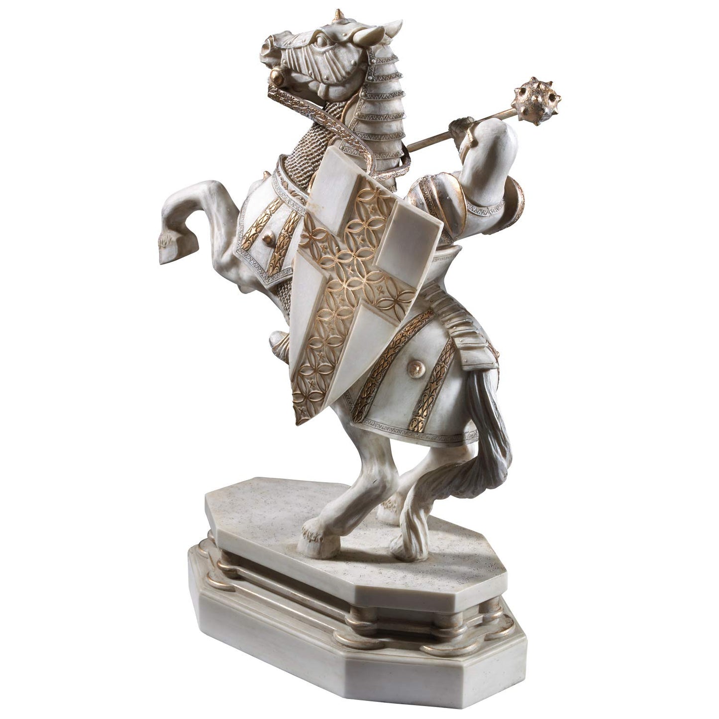 La Nobile Collezione White Knight Bookend