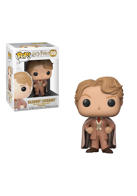 Funko 30031 - POP! Vinile Harry Potter Gilderoy Lockhart Personaggio, 9 cm