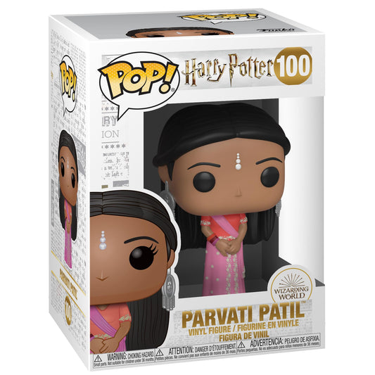 Funko Pop! Vinyl Harry Potter-Parvati Patil - (Yule) - Figura in Vinile da Collezione - Idea Regalo - Merchandising Ufficiale - Giocattoli per Bambini e Adulti - Movies Fans