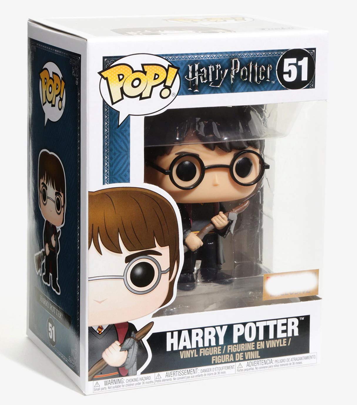 Funko POP! Harry Potter - Harry Potter [with Firebolt] #51 - BoxLunch Exclusive!