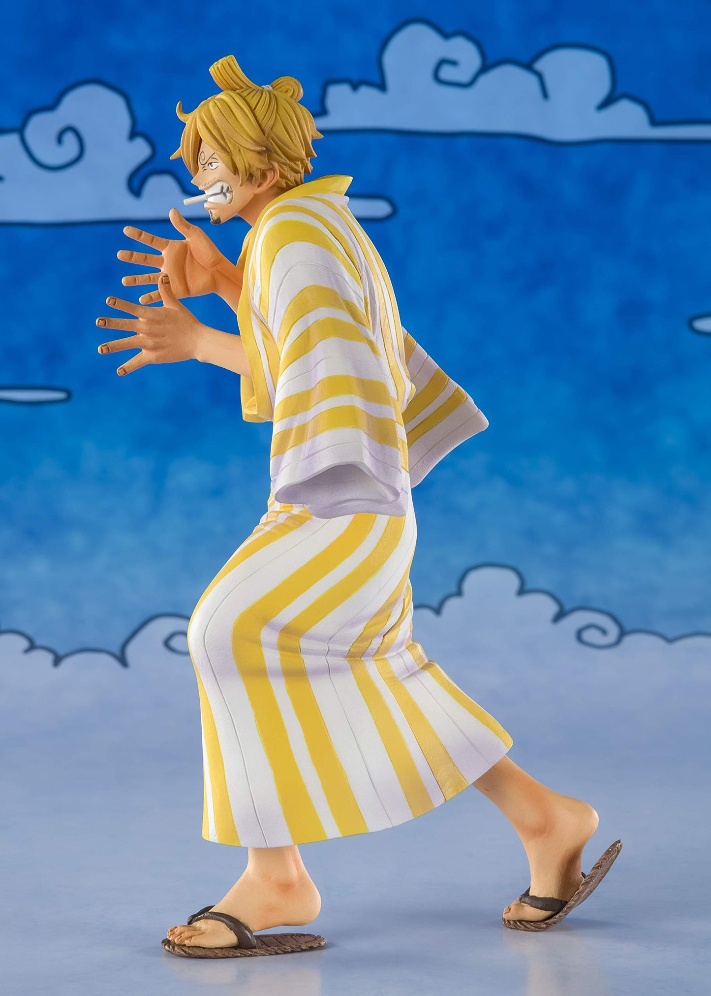 Bandai Tamashii Nations One Piece Figuarts, ZERO PVC Statua Sanji (Sangoro), Multicolore, 14 cm