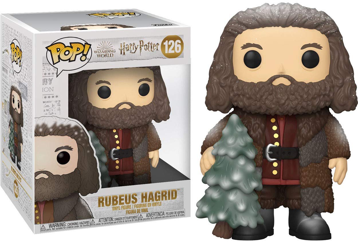 Funko Pop! Harry Potter: Holiday - 6' Rubeus Hagrid 1- Figura in Vinile da Collezione - Idea Regalo - Merchandising Ufficiale - Giocattoli per Bambini e Adulti - Movies Fans